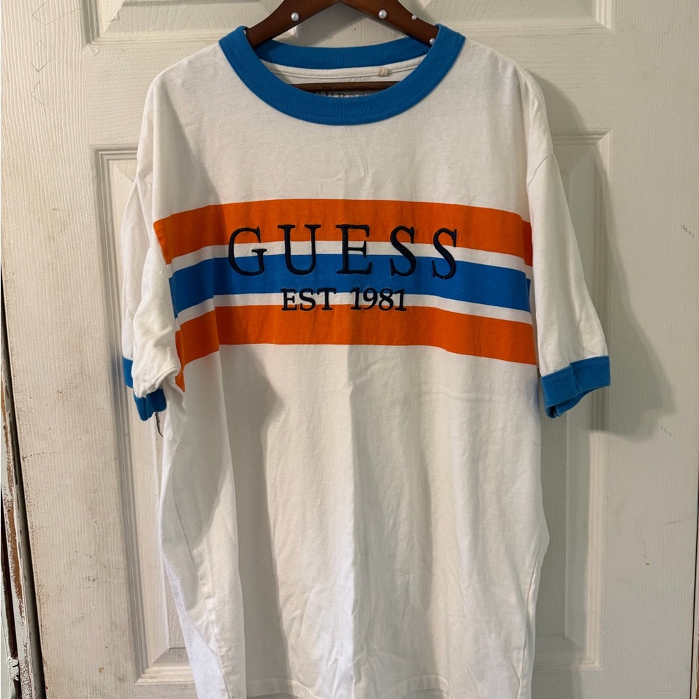 Guess Men's White Tee